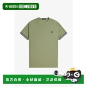 FRED PERRY 麦穗男女同款 日本直邮 T恤M7707 X88