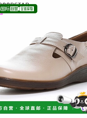 日本直邮MOONSTAR 女士舒适鞋SPORTH SP5606米色这款一脚蹬鞋采用