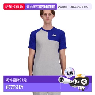 日本直邮New Balance 棒球不对称半袖T恤 左投手用 [MT4170] 运动