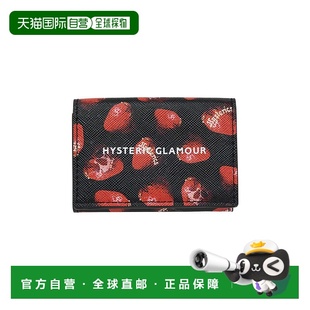 日本直邮HYSTERIC SKULL GLAMOUR 三折钱包 BERRY图 女士 1h可退