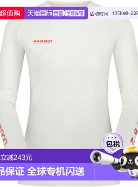 日本直邮MAMMUT QD 标志印花长袖T恤 AF 女士户外长袖T恤 1016010