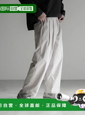 1h可退 日本直邮RUUBON 男女同款休闲半宽腿裤 舒适轻便 显瘦设计
