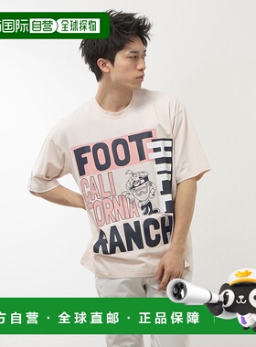 日本直邮 EN 男士半袖 T 恤 NEW RETRO TEE FOOTHILL 1.0 FOA4063