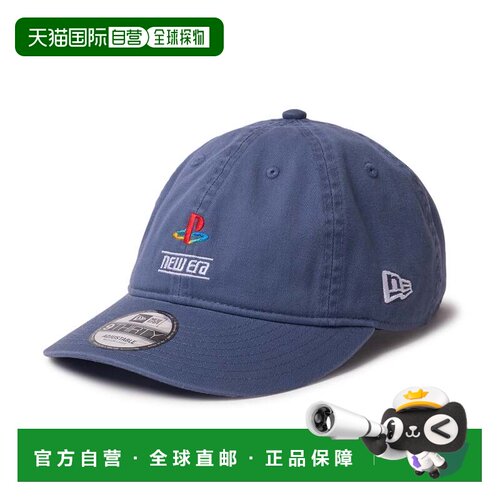 日本直邮9THIRTY PlayStation 家族标志 New Era 石板色标志帽子