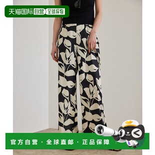 1h可退 日本直邮DEVEAUX女装几何花卉印花宽松宽腿裤 2025BGGS350
