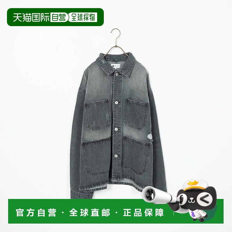 1h可退 日本直邮VALTA 男士特别定制款牛仔工装外套 VA24AW3038-J