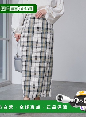 日本直邮coen 春季粗花呢窄裙 [CO3322EW007868]长袖毛衣上衣