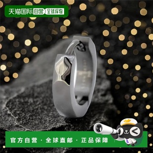 1h可退 日本直邮LION HEART 男女同款多面体切割环形耳环 单片