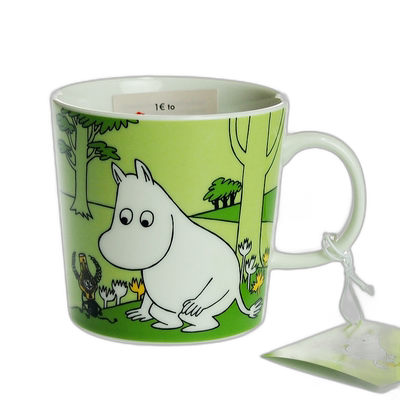 日本直邮ARABIA阿拉比亚姆明系列姆明陶瓷马克杯可爱卡通杯子送礼