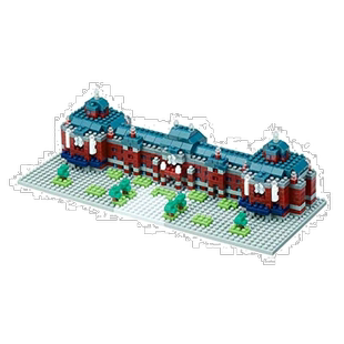 自营｜河田 Nanoblock 东京站丸之内车站宿舍 通常版) NBH1积木