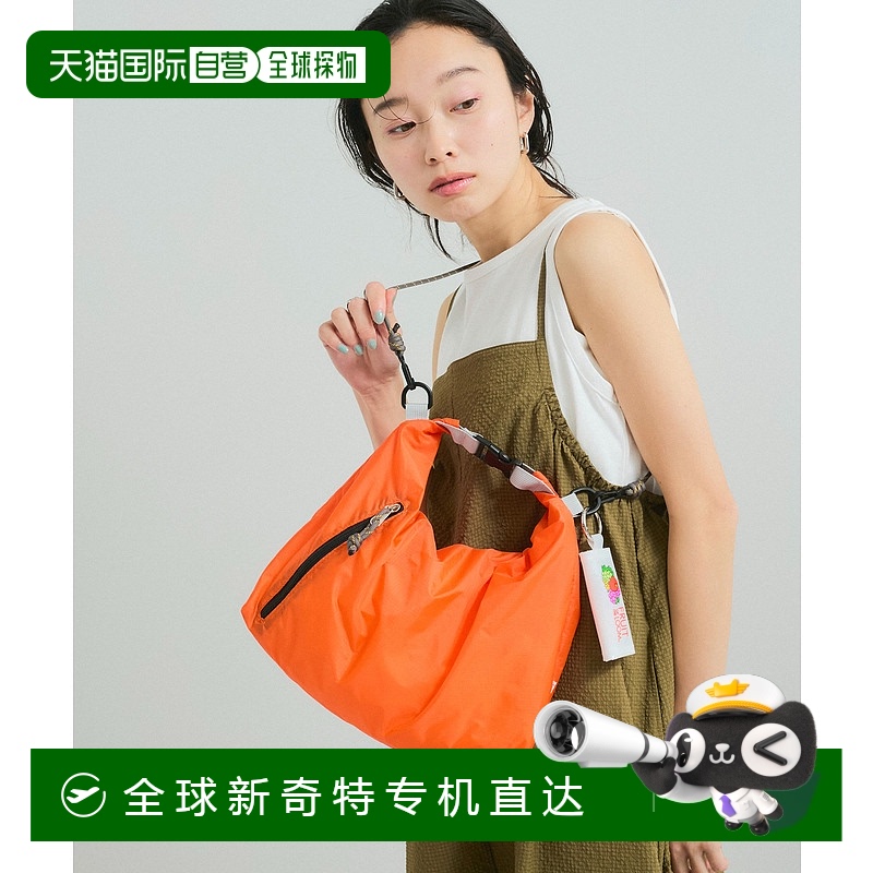 1h可退日本直邮LE CERCLE女士多用途轻量尼龙防水滚顶肩背包 20