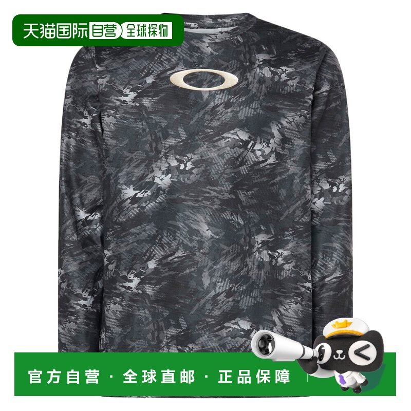 日潮跑腿OAKLEY欧克利 男款棒球服 STRIKING QD 长袖图案T恤