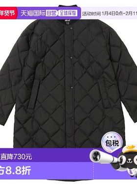 日本直邮NANGA 女士罗纹领绗缝羽绒服 ND2442-1C603