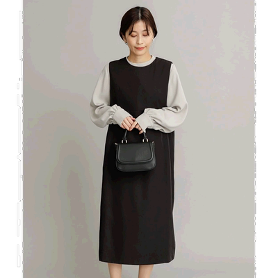 1h可退 日本直邮URBAN RESEARCH DOORS 女士2024春夏款优雅窄身连