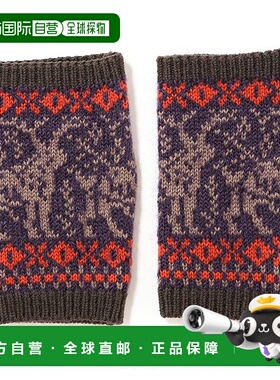 1h可退 日本直邮halo commodity 男女同款 经典格纹 羊毛混纺臂套