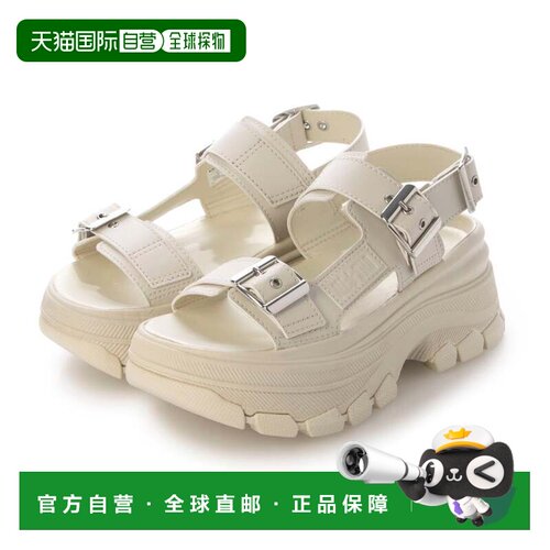 日本直邮CONVERSE 女士厚底凉鞋 ALL STAR TREKWAVE SANDAL 白色