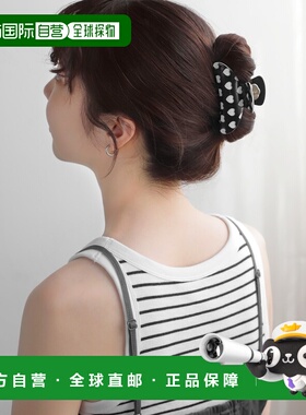 日本直邮ANE MONE 女士心形图案抓夹发饰 发夹DG550022H