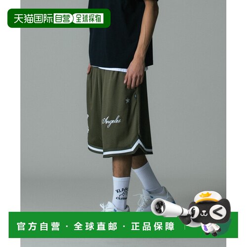 1h可退 日本直邮XLARGE 男女同款 经典篮球短裤 101262031003