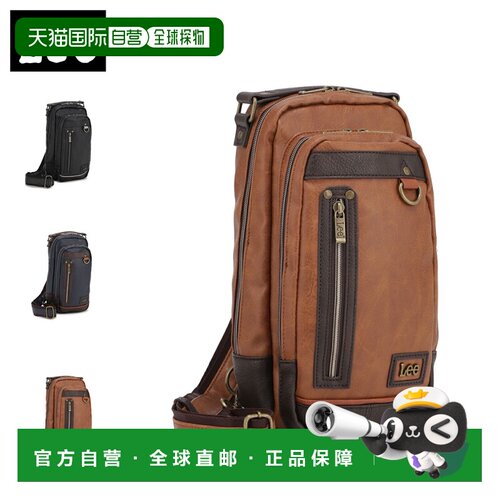 日本直邮Lee Infinity II 斜挎包男女通用单肩包小号/大号容量黑3