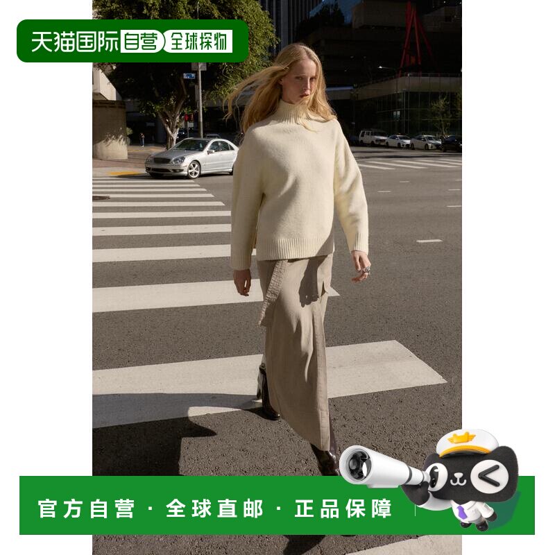 日本直邮Zara高领纯色毛衣长袖