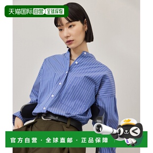 日本直邮Adam et Rope' 女装 oversize条纹衬衫 2026CGAH56540