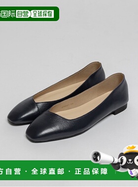 1h可退 日本直邮A de Vivre 女士本革平底皮革尖头女鞋 VP35047