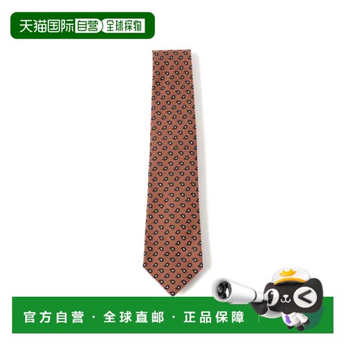 1h可退 日本直邮FRANCO BASSI 男装 真丝佩斯利提花领带 21553595