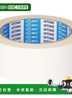 【日本直邮】Nitoms 通用双面胶带 S 40 毫米 x 20 米 白色 J0730