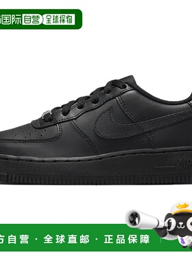 日本直邮Nike Air Force 1 Low 防滑减震 低帮 板鞋 GS 黑色耐克