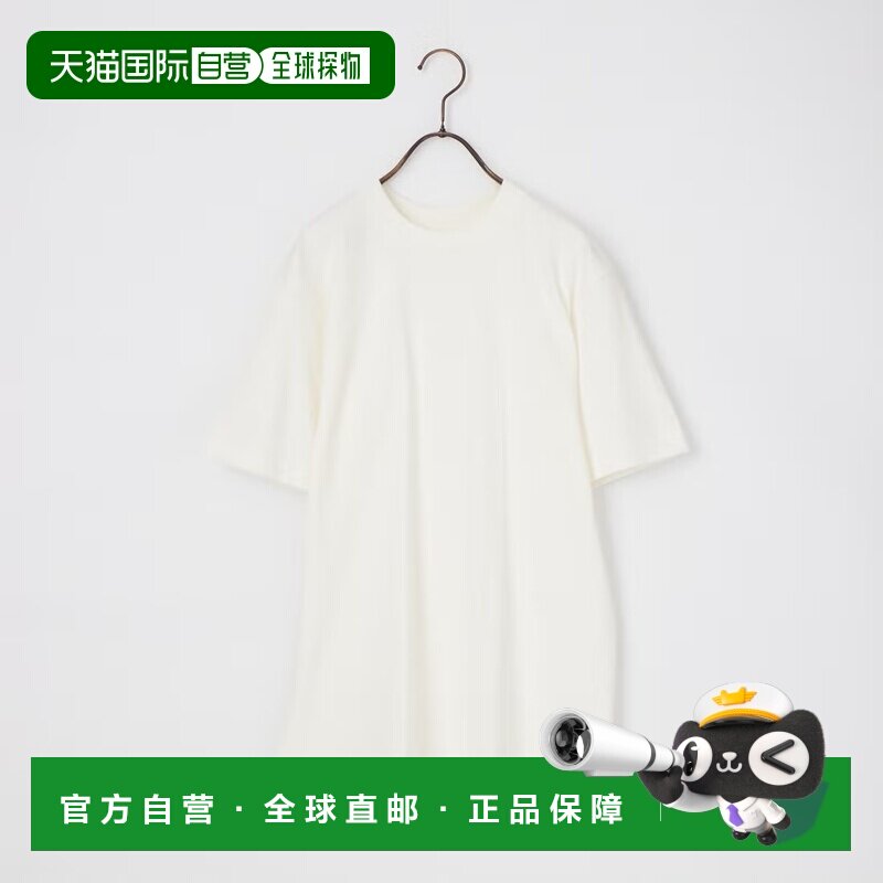 日本直邮HANES 女装 纯棉圆领白T恤 HM1-D201 HM1-D201_1图片