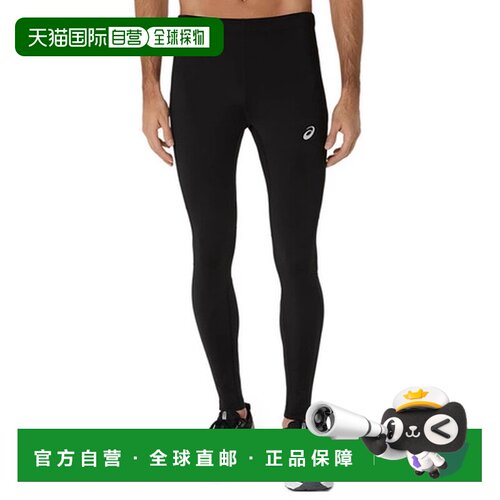 日本直邮ASICS（亚瑟士）男士跑步长紧身裤 干爽紧身裤 2011D231.