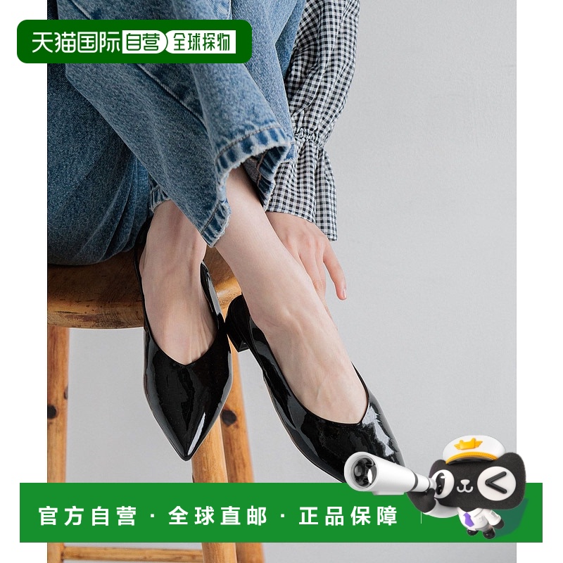 1h可退 日本直邮LOWRYS FARM 女士尖头后带低跟穆勒鞋 287445