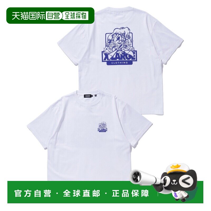 日本直邮XLARGE 男女同款 JOKER夏季短袖T恤 101262011010