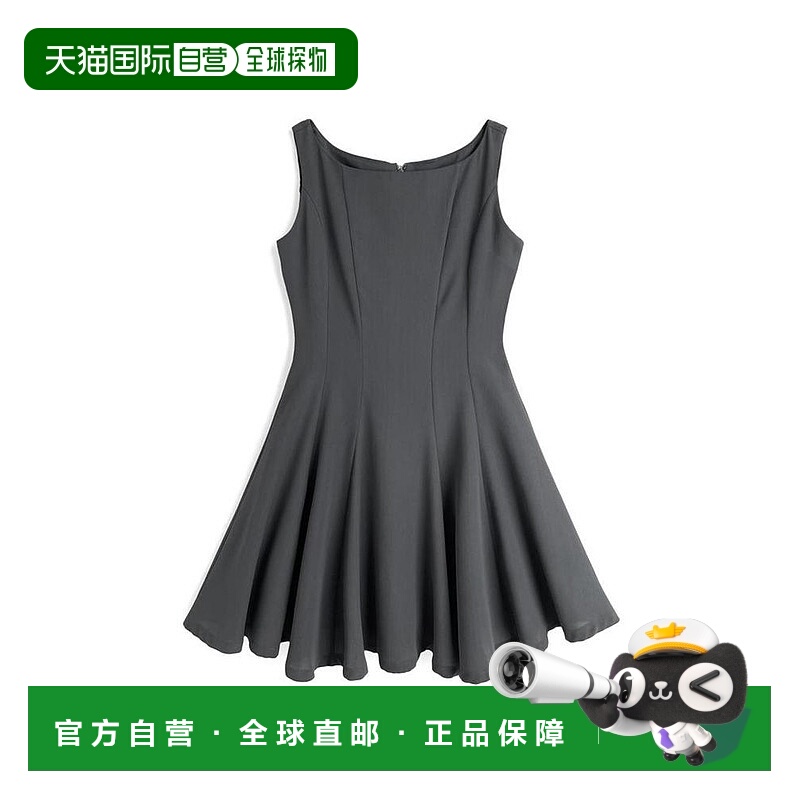 日本直邮日潮 GRL 秋冬韩系氛围感穿搭 无袖A字迷你连衣裙 ru1298