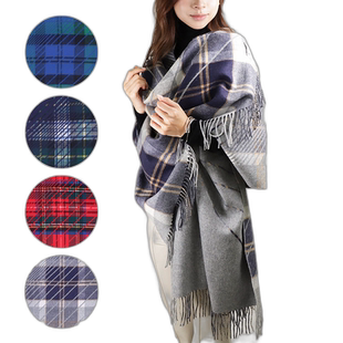 日本直邮Johnstons约翰斯顿女士羊绒披肩围巾百搭WA1659高端时尚