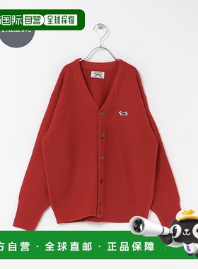 1h可退 日本直邮PENNEYS×DOORS 儿童 V领针织开衫 半透明感 全棉