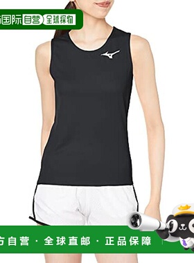 【日本直邮】Mizuno美津浓陆上田径运动衫女式L黑色U2MA0252