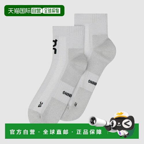日本直邮On Core Run Sock Mid 2P运动袜（2 双装）- 白色 (2UF10