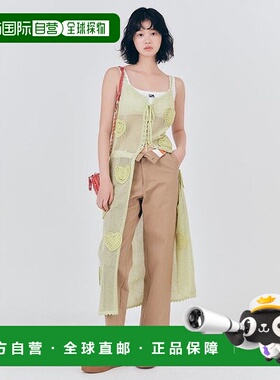 日本直邮FURFUR 心形钩花紧身连衣裙裙子 [FU7718EW013541]