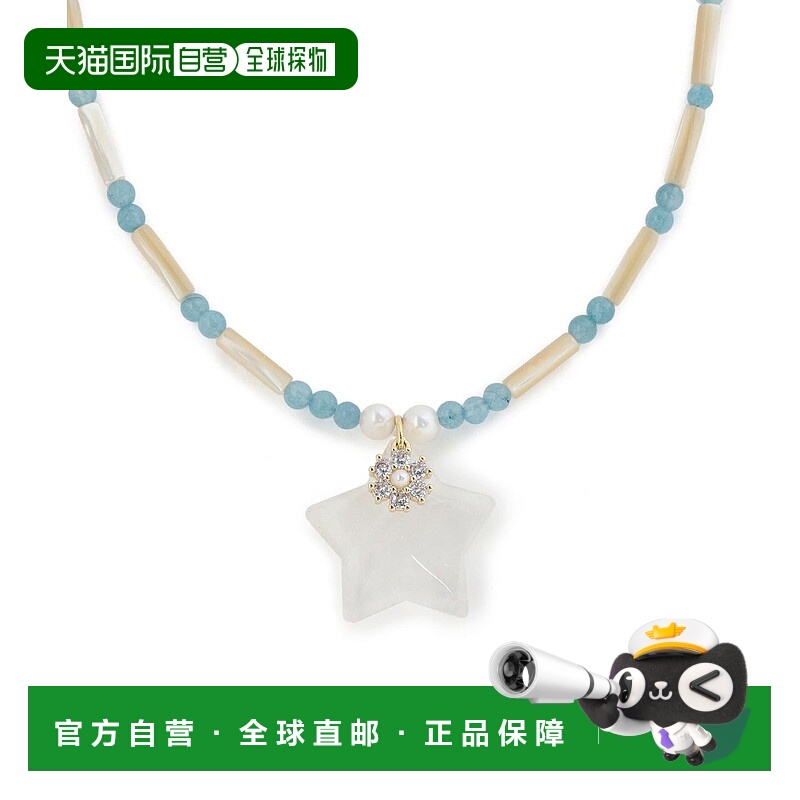 1h可退 日本直邮NOTTE女士幸运之星项链 61423567267珍珠