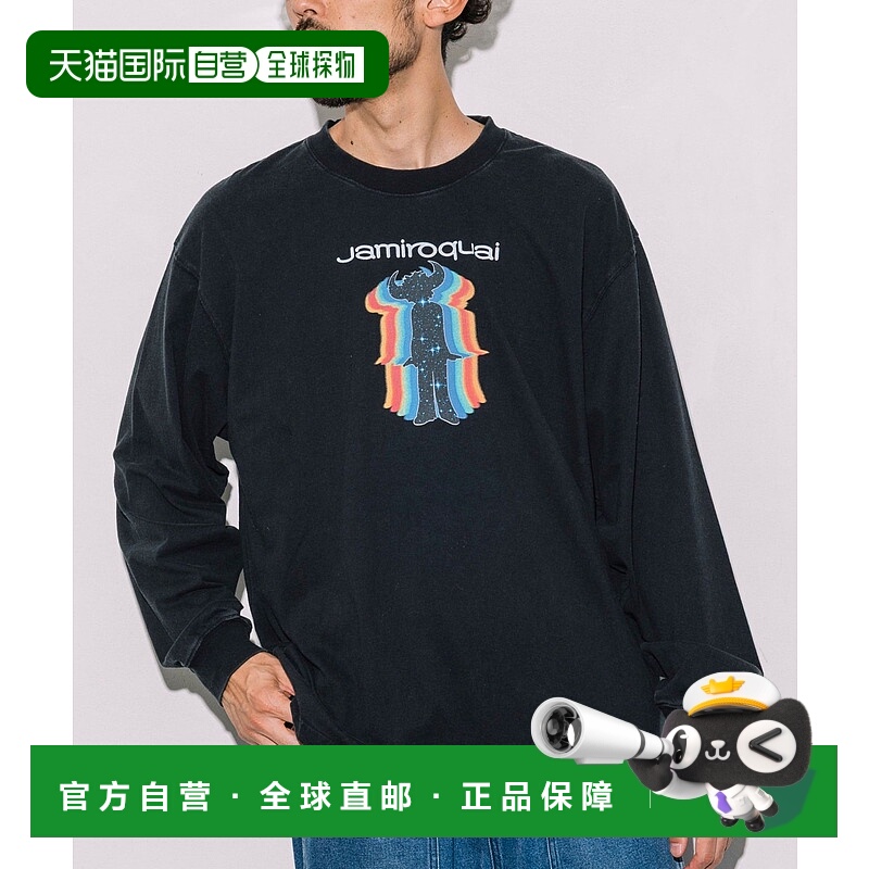 1h可退 日本直邮FREAK'S STORE 男士宽松长袖乐队T恤 10212489011