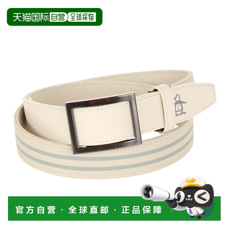 日本直邮MUNSING WEAR 男士高尔夫弹力腰带 MG4FBL03M裤子运动