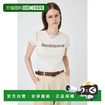 CONTRAST 拼接 T 恤