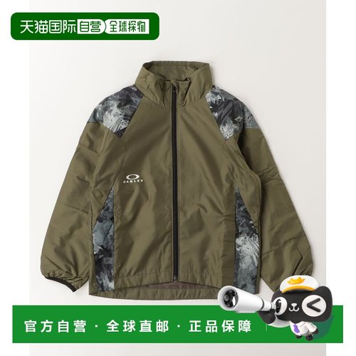 日本直邮OAKLEY 儿童 保暖连帽外套 轻量防风蓄热内里 OAK FOA408