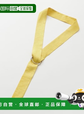 1h可退 日本直邮SENSE OF PLACE 女士宽版锁骨链 今夏流行黄色 黑