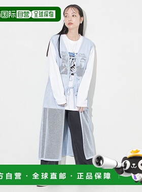 1h可退 日本直邮FREAK'S STORE女士双面穿搭亮片网纱连衣裙 11132