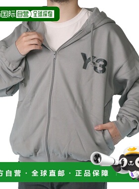 日本直邮阿迪达斯 Y-3“LOGO ZIP HODDIE”男女士连帽拉链长袖卫/