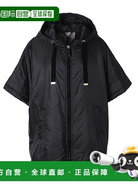 日本直邮Max Mara The Cube 连帽夹克 披肩 黑色 女士 Greenci 25