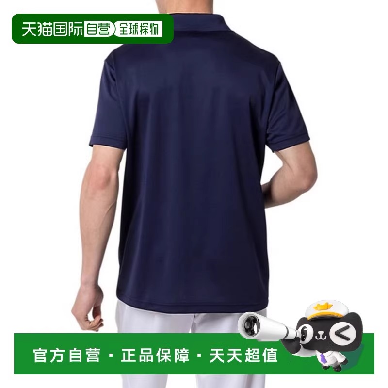 日本直邮ASICS Polo 衫短袖上衣男女通用 2033A115-400