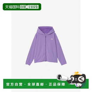 日本直邮Heat Protection 儿童连帽卫衣北面针织防风夹克外套